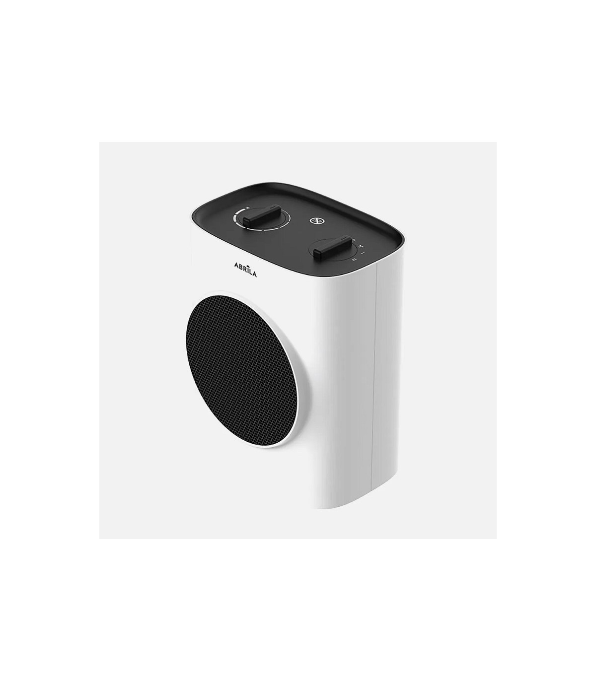 Calefactor de Suelo Vertical CHIPRE 1500W Blanco/Negro