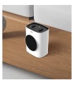 Calefactor de Suelo Vertical CHIPRE 1500W Blanco/Negro