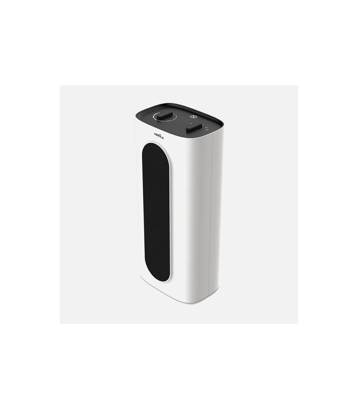Calefactor de Suelo Vertical CHEQUIA 2000W Blanco/Negro
