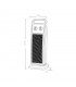 Calefactor Vertical Cerámico Oscilante BRASIL 2000W Blanco
