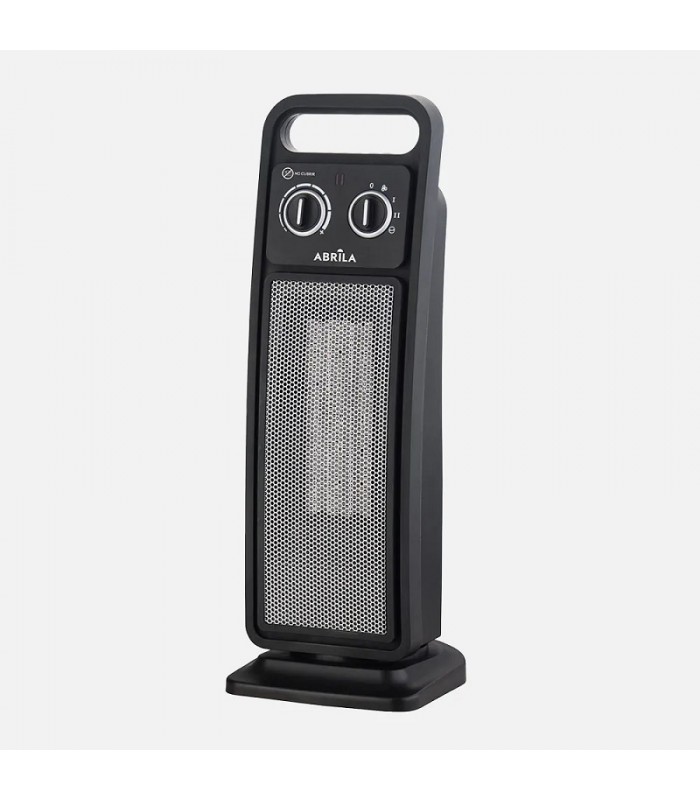 Calefactor Vertical Cerámico Oscilante BRASIL 2000W Negro