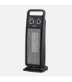 Calefactor Vertical Cerámico Oscilante BRASIL 2000W Negro