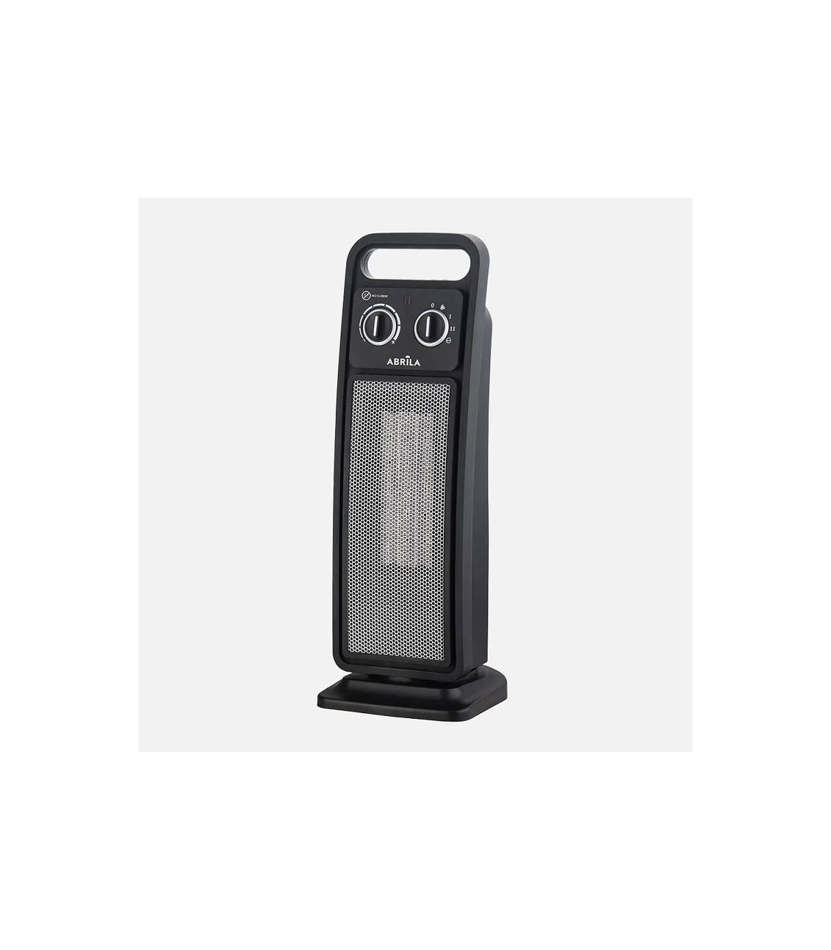 Calefactor Vertical Cerámico Oscilante BRASIL 2000W Negro