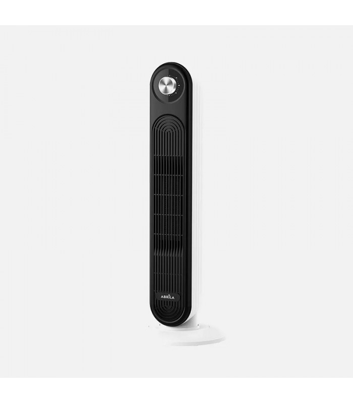 Calefactor Vertical Cerámico Oscilante GRECIA 2000W Negro/Blanco