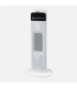 Calefactor Vertical Cerámico Oscilante GUADALUPE 2000W Blanco/Negro