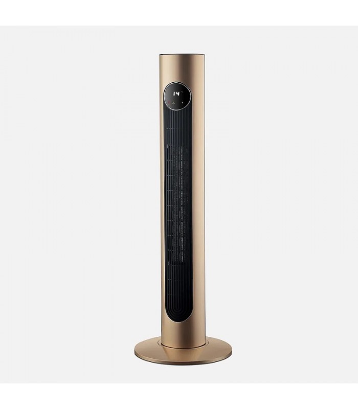 Calefactor Cerámico Oscilante VERTICAL 2000W Oro