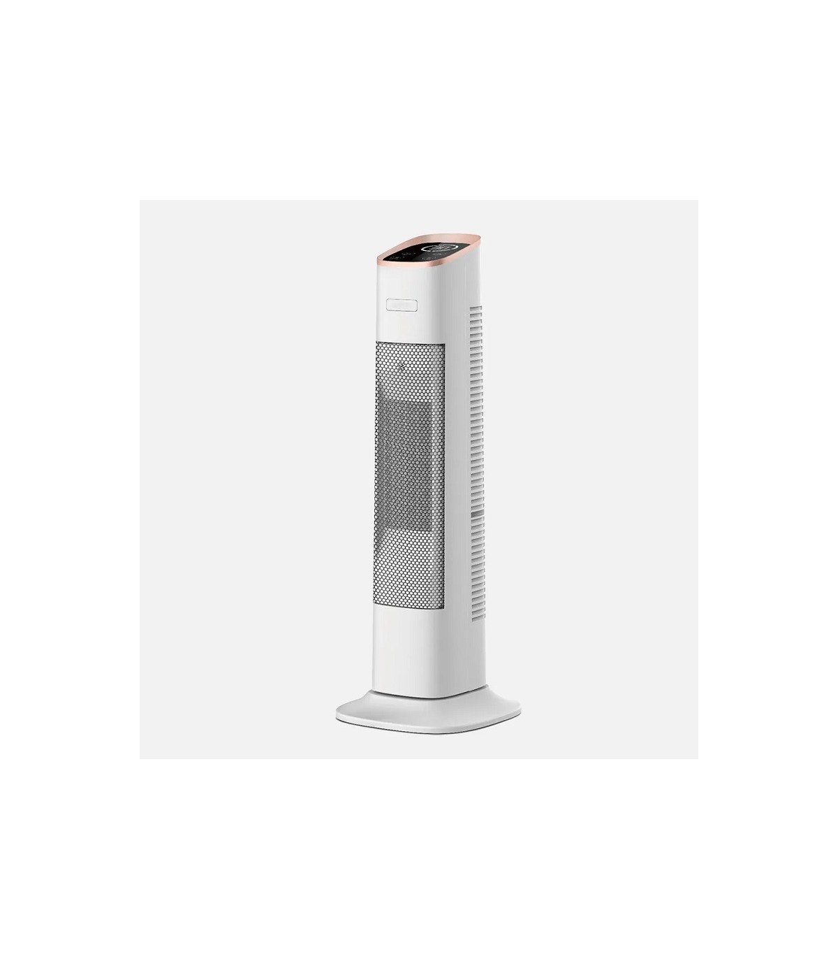 Calefactor Cerámico Oscilante VERTICAL 2000W Blanco/Oro