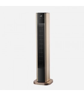 Calefactor Cerámico Oscilante VERTICAL PLUS 2000W Oro