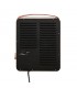 Calefactor de Suelo Cerámico CALETA Efecto Fuego 1500W Marrón/Madera