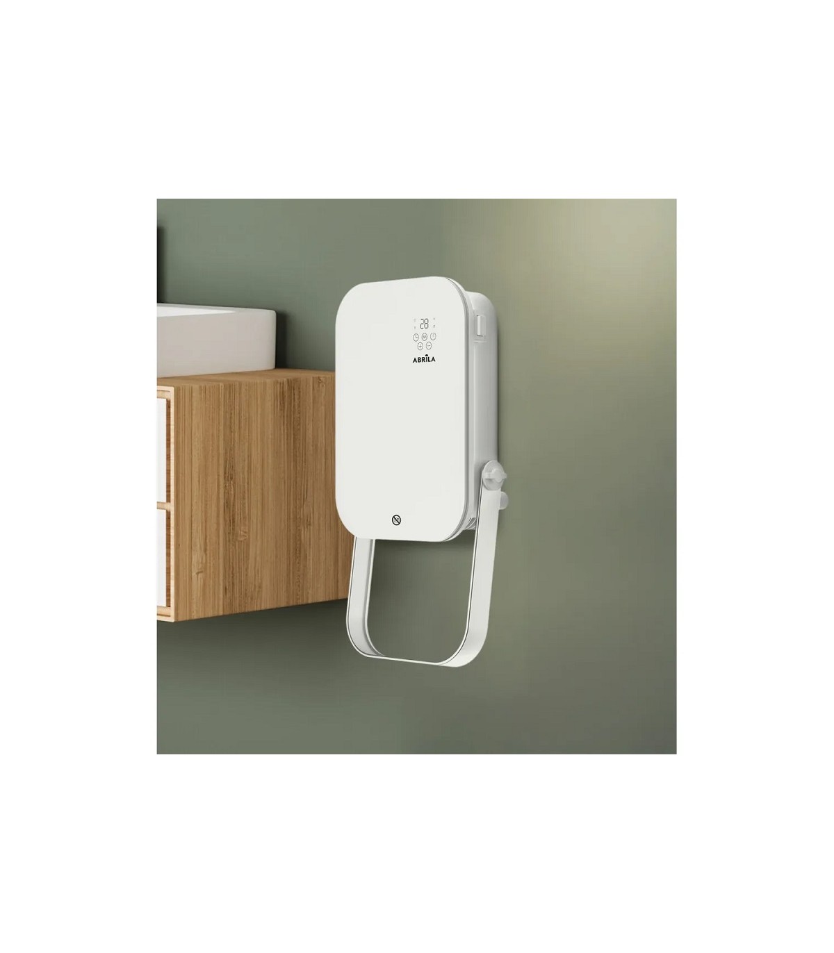 Calefactor de Pared/Toallero AUSTRIA 2000W Blanco