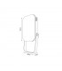 Calefactor de Pared/Toallero AUSTRIA 2000W Blanco