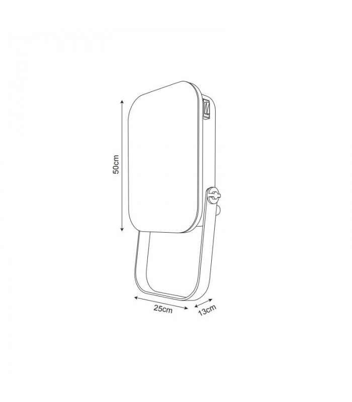 Calefactor de Pared/Toallero AUSTRIA 2000W Blanco