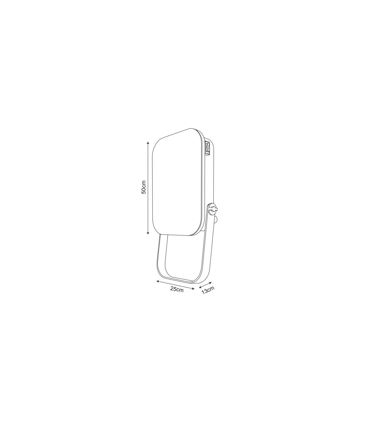 Calefactor de Pared/Toallero AUSTRIA 2000W Blanco