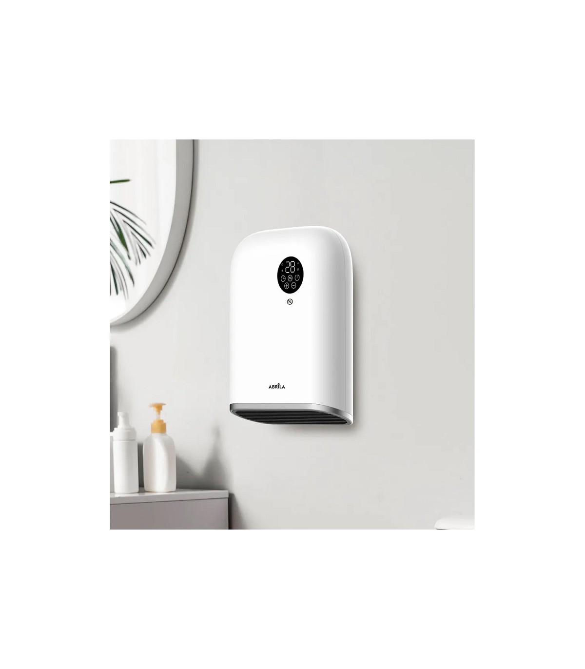 Calefactor de Pared ANDORRA 2000W Blanco/Negro