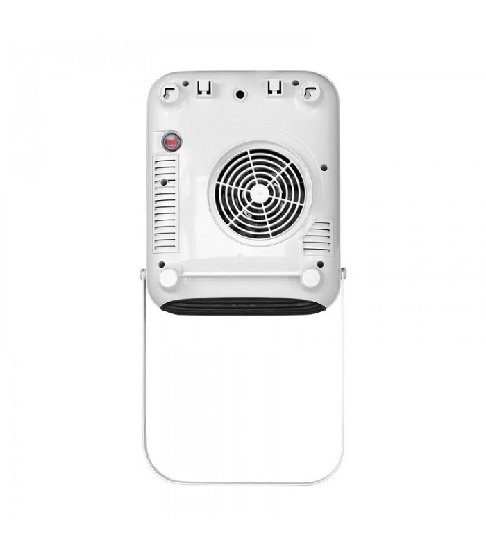 Calefactor de Pared/Toallero TOLOSA 2000W Negro/Blanco