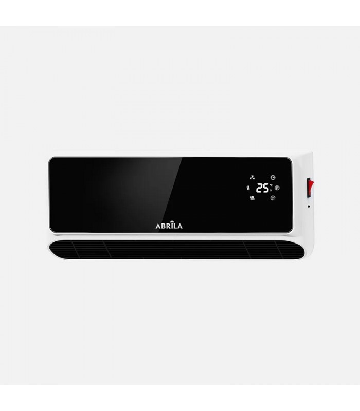 Calefactor Split Pared ZARATE 2000W Con Mando Distancia Negro/Blanco