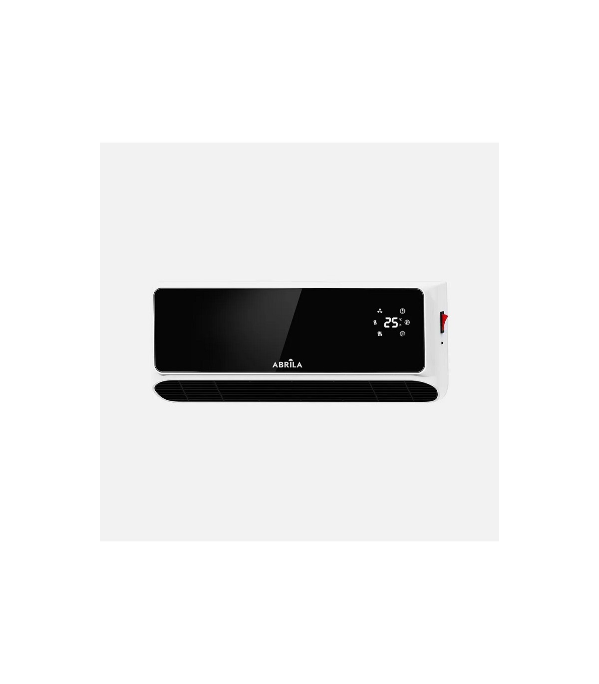 Calefactor Split Pared ZARATE 2000W Con Mando Distancia Negro/Blanco