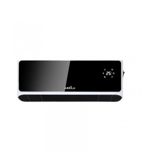 Calefactor Split Pared ZARATE 2000W Con Mando Distancia Negro/Blanco