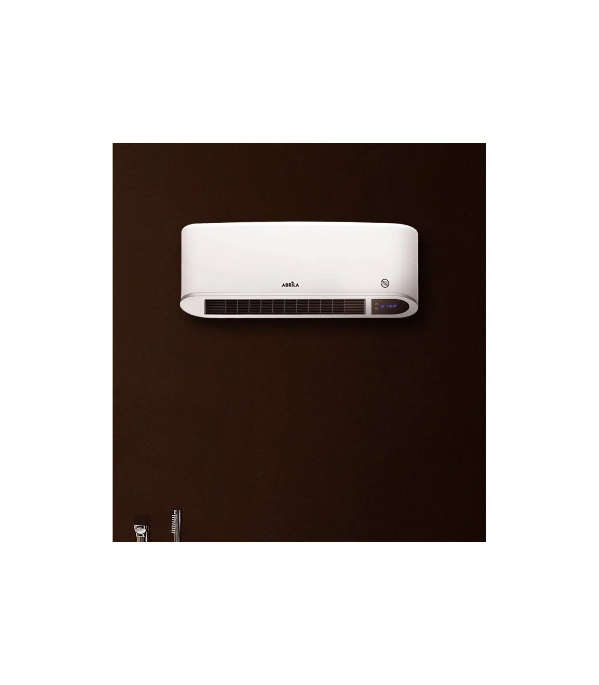 Calefactor Split Pared BONAIRE 2000W Con Mando Distancia Blanco