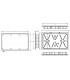 Caja Derivación Registro ICT RTR RTV-TLCA 300x500x60mm Tornillos