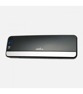 Calefactor Split Pared LENTISCO 2000W Con Mando Distancia Negro/Plata