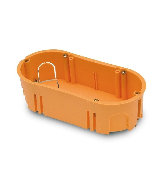Caja mecanismo doble para pared hueca
