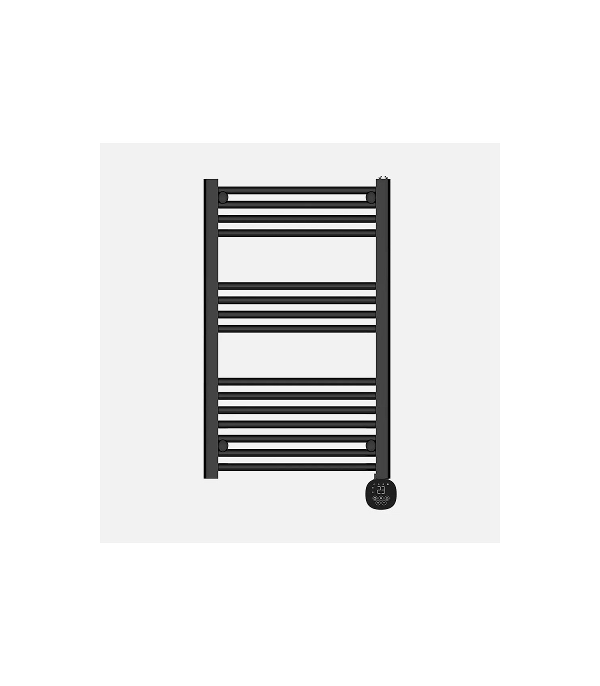 Toallero Eléctrico SCUTI 500W IP24 Negro