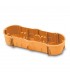 Caja mecanismo triple para pared hueca