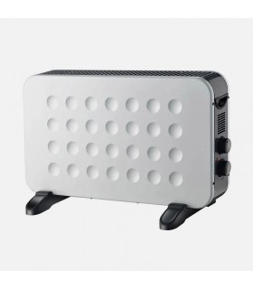 Calefactor Convector Turbo HOGAR 2000W Blanco/Negro