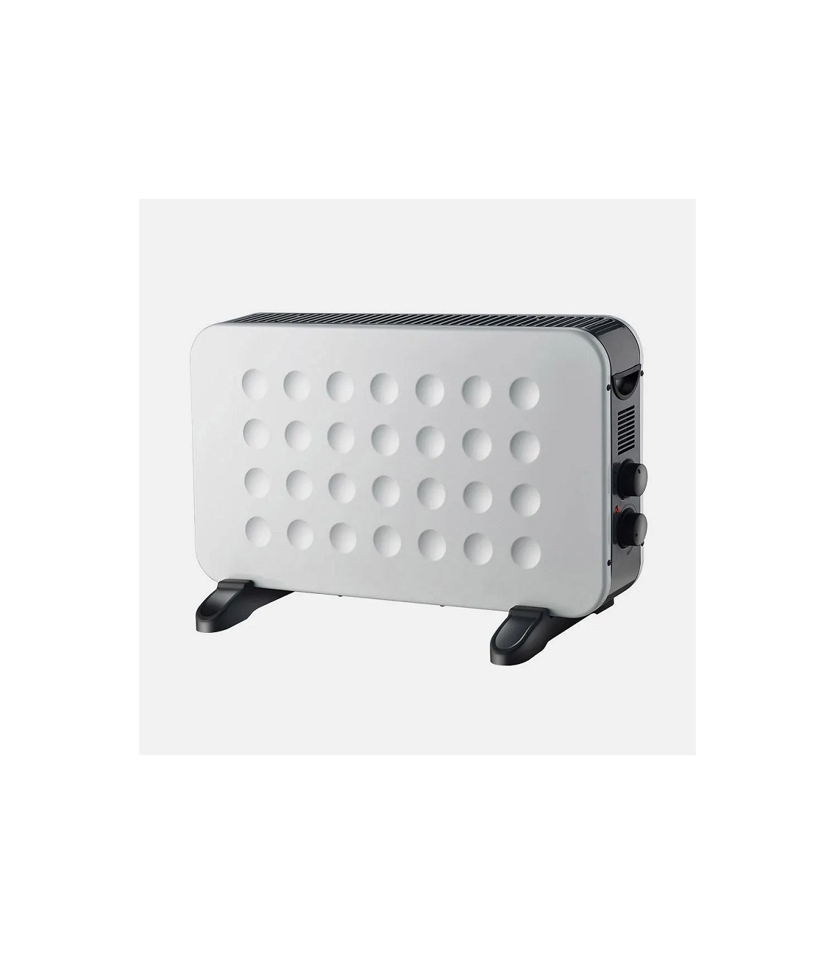 Calefactor Convector Turbo HOGAR 2000W Blanco/Negro