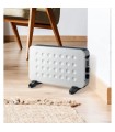 Calefactor Convector Turbo HOGAR 2000W Blanco/Negro