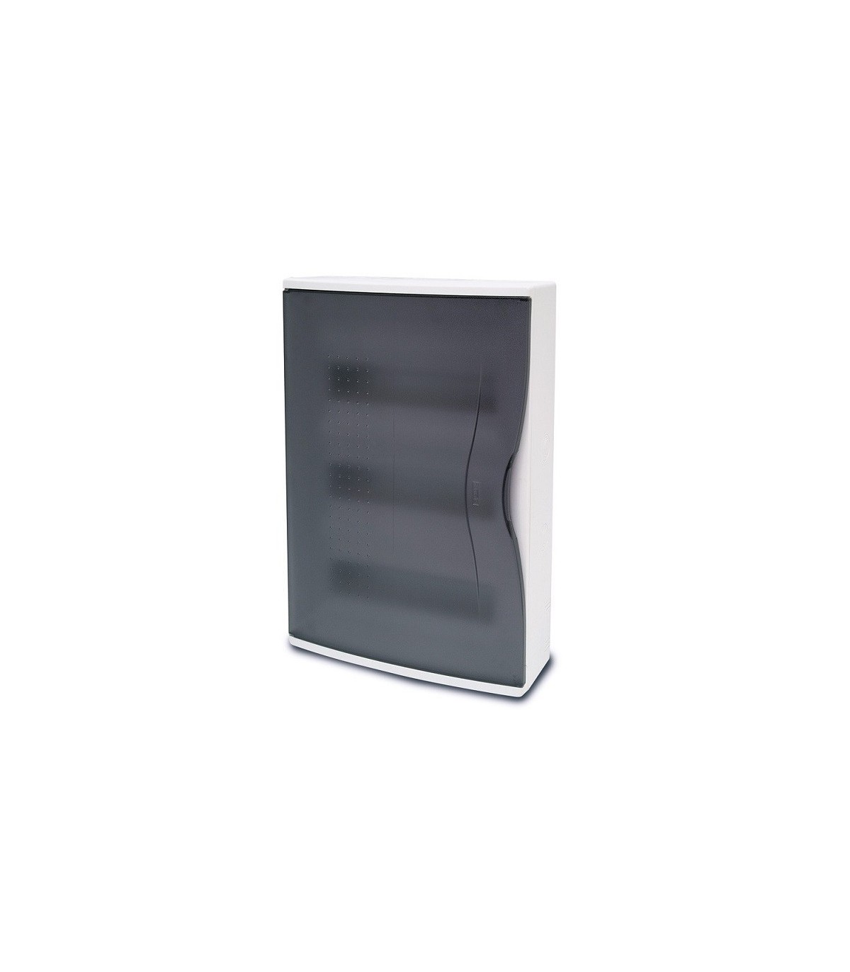 Caja superficie 36 elementos puerta transparente