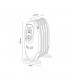 Radiador de Aceite Mini IRLANDA 600W Blanco 5 Elementos