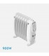 Radiador de Aceite Mini IRLANDA 900W Blanco 7 Elementos