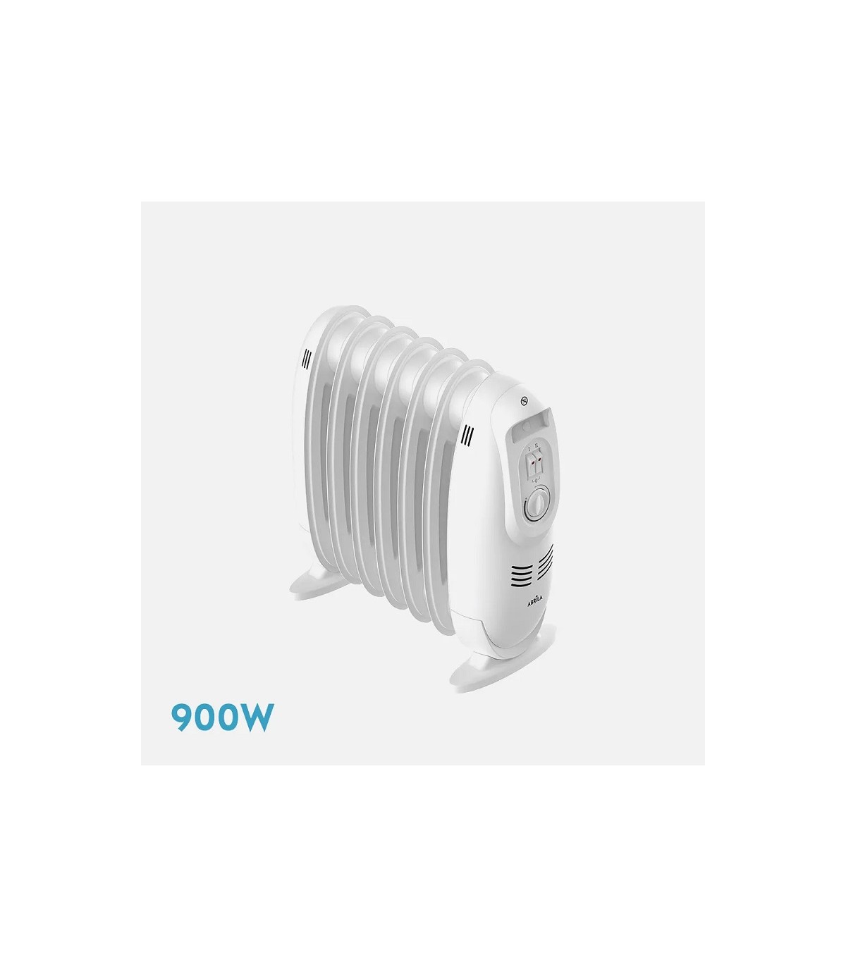 Radiador de Aceite Mini IRLANDA 900W Blanco 7 Elementos