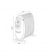 Radiador de Aceite Mini IRLANDA 1200W Blanco 9 Elementos