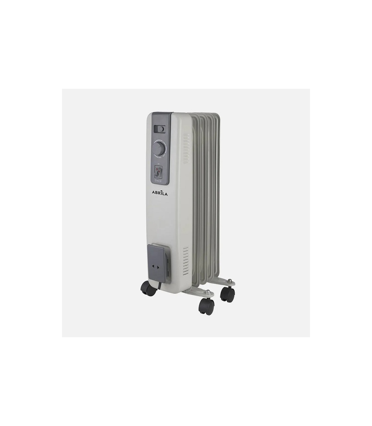 Radiador de Aceite ACEBUCHE 1000W Gris 5 Elementos
