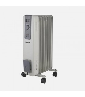 Radiador de Aceite ACEBUCHE 1500W Gris 7 Elementos