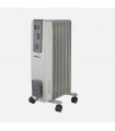 Radiador de Aceite ACEBUCHE 1500W Gris 7 Elementos