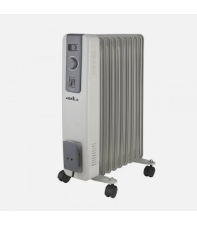 Radiador de Aceite ACEBUCHE 2000W Gris 9 Elementos