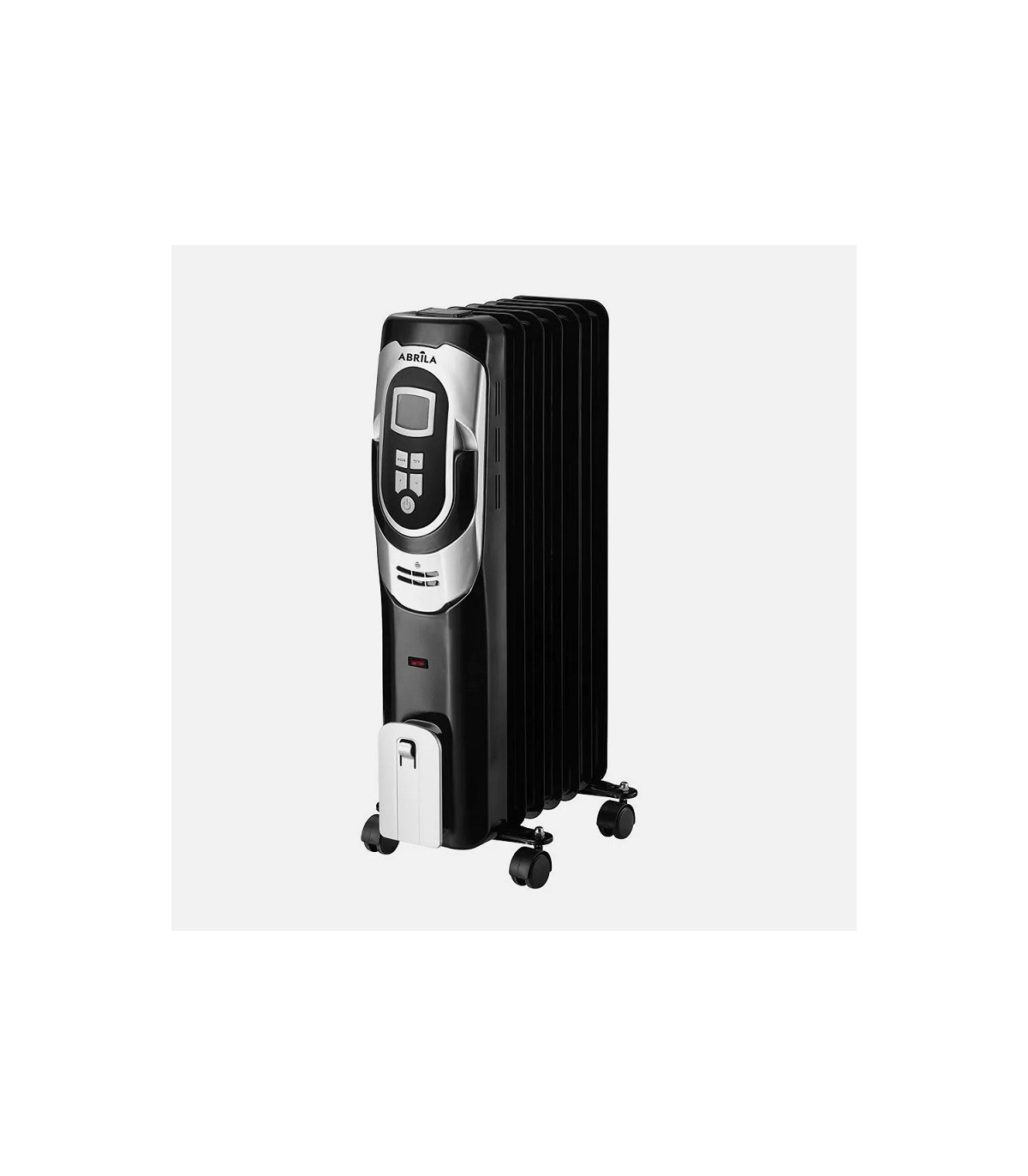 Radiador de Aceite CONFORT 1500W Negro/Plata 7 Elementos