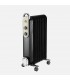 Radiador de Aceite AMARANTUS 2000W Negro/Beis 9 Elementos
