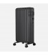 Radiador de Aceite POLONIA 1500W Negro 7 Elementos