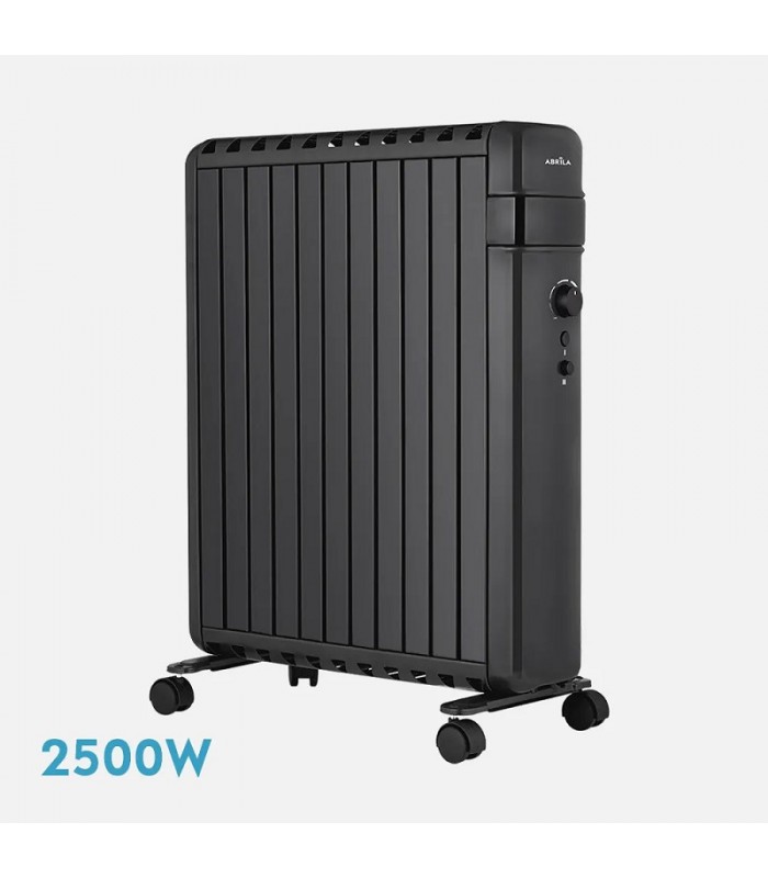 Radiador de Aceite POLONIA 2500W Negro 11 Elementos