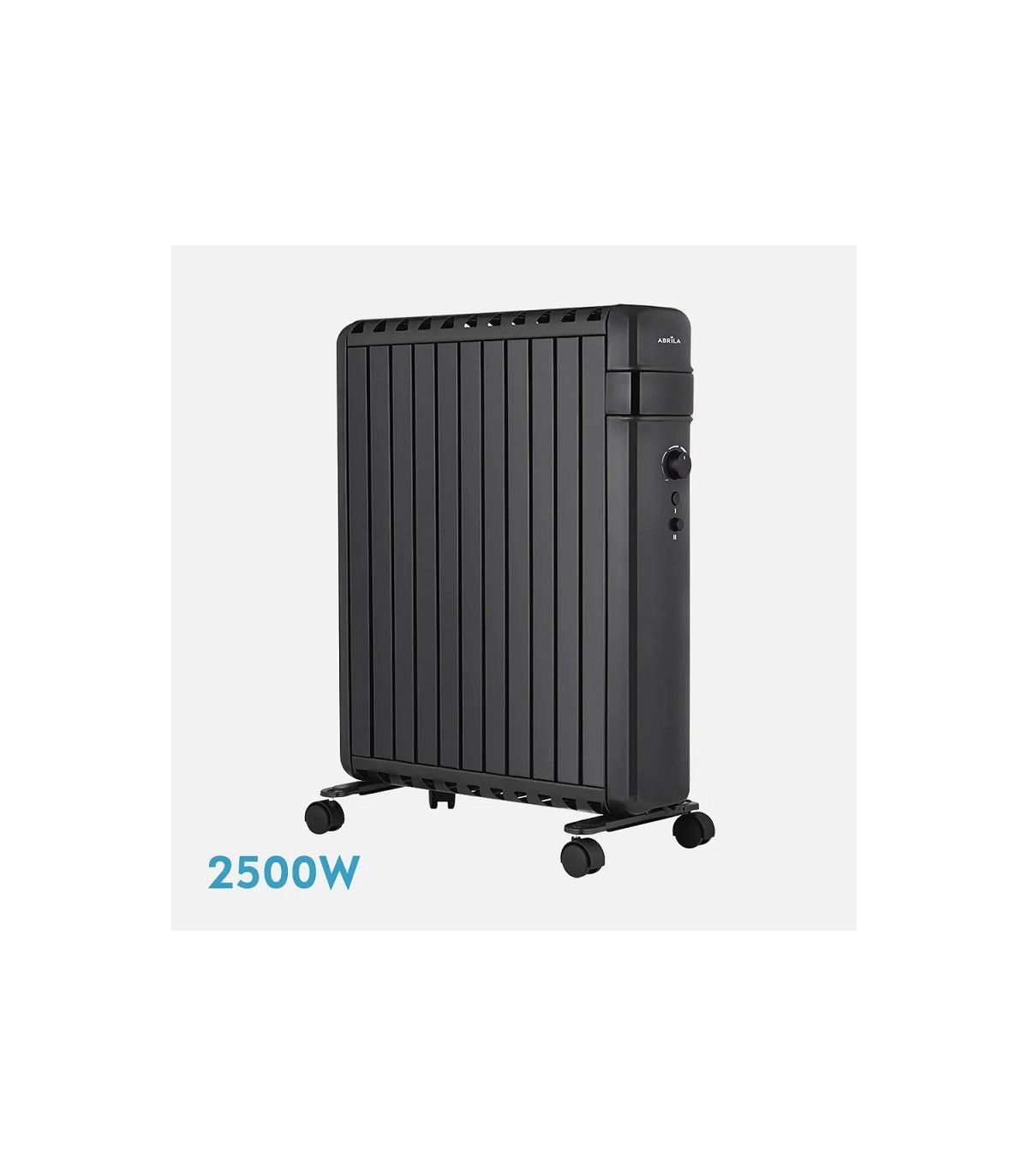 Radiador de Aceite POLONIA 2500W Negro 11 Elementos