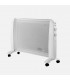 Radiador de Mica ABRIGO Horizontal 2000W Blanco