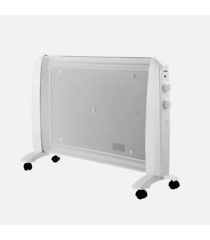 Radiador de Mica ABRIGO Horizontal 2000W Blanco