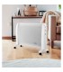 Radiador de Mica ABRIGO Horizontal 2000W Blanco