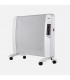 Radiador de Mica ABRIGO Horizontal Digital 2000W Blanco