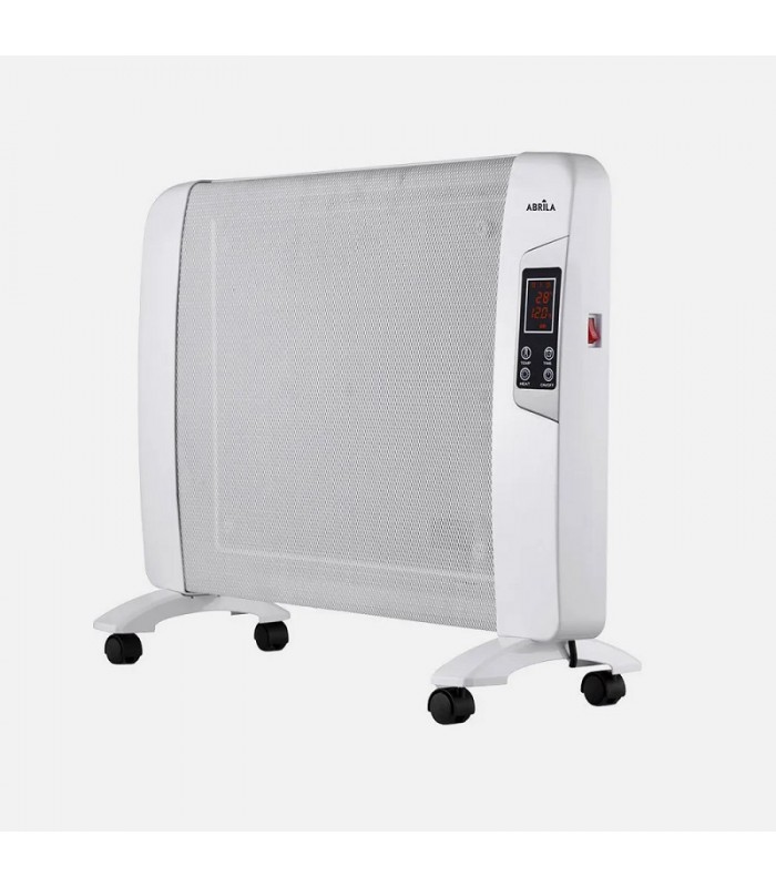 Radiador de Mica ABRIGO Horizontal Digital 2000W Blanco